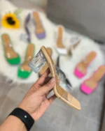 خرید و قیمت صندل طلقی مهرنو کرمی| صندل مهرنو - صندل طلقی زنانه